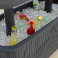 Садовый стол Keter Bevy Bar Large Cool Graphite (246853) фото №3 — интернет-магазин Desire.md