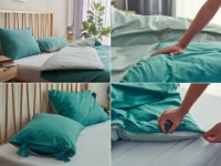 Постельное бельё Dormeo Essentials Green 140x200 (110075006) фото №2 — интернет-магазин Desire.md