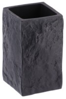 Pahar pentru periuțe de dinți Tendance Black Stone (47142)
