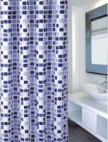 Perdele de duş MSV Blue Mosaic 180x200cm (44257)