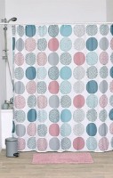 Занавеска для ванной Tendance Circles 180x200cm (47203)