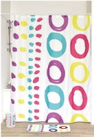 Занавеска для ванной Tendance Circles 180x200cm (47204)