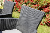 Кресло Keter Iowa Graphite/Gray (215526) фото №2 — интернет-магазин Desire.md