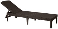 Шезлонг Keter Jaipur Sun Lounger Brown (237958) фото №1 — интернет-магазин Desire.md