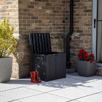 Садовый ящик Keter City Storage Box 113L Anthracite (246941) фото №3 — интернет-магазин Desire.md