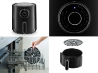 Аэрогриль Delimano Air Fryer Star Black фото №3 — интернет-магазин Desire.md