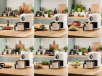 Aerogril Delimano Air Fryer Star White imaginea #3 — magazin online Desire.md