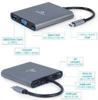 Multiplicator Cablexpert A-CM-COMBO6-01 imaginea #3 — magazin online Desire.md