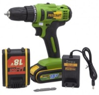 Шуруповерт ProCraft PA-18C фото №5 — интернет-магазин Desire.md