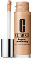 Fond de ten pentru față Clinique Beyond Perfecting Foundation + Concealer CN40 30ml