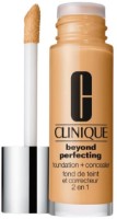 Fond de ten pentru față Clinique Beyond Perfecting Foundation + Concealer WN22 Ecru 30ml imaginea #1 — magazin online Desire.md