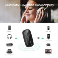 Receiver Ugreen Bluetooth 5.0 Receiver with Mic Black (70304) imaginea #3 — magazin online Desire.md