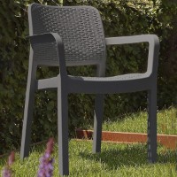 Стул Keter Samanna Graphite (216924) фото №2 — интернет-магазин Desire.md