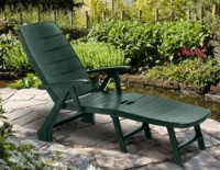 Şezlong Keter Roma Dark Green (218716) imaginea #2 — magazin online Desire.md