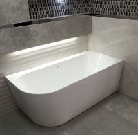 Cadă de baie Polimat Sola R 160x75 (S) (16777) imaginea #3 — magazin online Desire.md