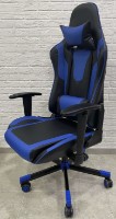 Scaun de birou ART Gamer 027E Black/Blue imaginea #2 — magazin online Desire.md