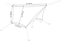 Cort-baldachin Amazonas Wing Tarp AZ-3080021 imaginea #2 — magazin online Desire.md