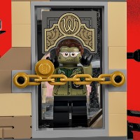 Set de construcție Lego DC: Batcave The Riddler Face Off (76183) imaginea #3 — magazin online Desire.md