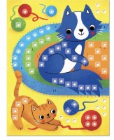 Mozaic Quercetti Fantacolor Cards Animals (862)