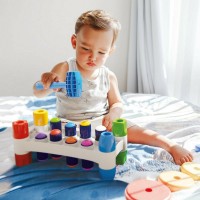 Развивающий набор Quercetti Hammer Peggy (4120) фото №5 — интернет-магазин Desire.md