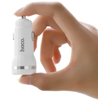 Автомобильная зарядка Hoco Z27 Staunch Type-C White фото №7 — интернет-магазин Desire.md