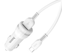 Автомобильная зарядка Hoco Z27 Staunch Type-C White фото №10 — интернет-магазин Desire.md