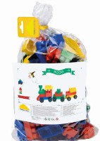 Конструктор Paradiso Toys Blocks 50 pcs (T00165) фото №2 — интернет-магазин Desire.md
