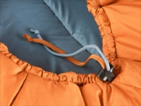 Sac de dormit Deuter Orbit -5° SL Right Mandarine/Slate Blue