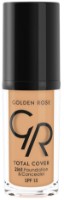 Fond de ten pentru față Golden Rose Total Cover 2in1 Foundation & Concealer 13 imaginea #1 — magazin online Desire.md