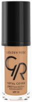 Fond de ten pentru față Golden Rose Total Cover 2in1 Foundation & Concealer 17 imaginea #1 — magazin online Desire.md