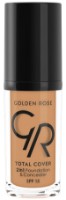 Fond de ten pentru față Golden Rose Total Cover 2in1 Foundation & Concealer 19 imaginea #1 — magazin online Desire.md