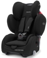 Детское автокресло Recaro Young Sport Hero Deep Black фото №1 — интернет-магазин Desire.md