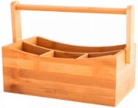 Ящик-органайзер с ручкой Casa Masa Bambus 23x14x9.5(18)cm (BNB3518) фото №1 — интернет-магазин Desire.md