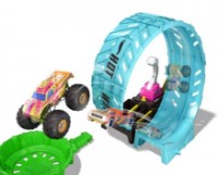 Set jucării transport Hot Wheels  Monster Truck Glow In The Dark (HBN02)