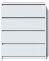 Comodă Fabrik Home Havana 4 Frasin Alb imaginea #2 — magazin online Desire.md