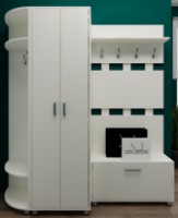 Прихожая Fabrik Home Monica 1925 Белый Ясень фото №1 — интернет-магазин Desire.md