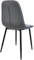 Scaun Deco M-01-3 HLR-23 Grey Velvet imaginea #2 — magazin online Desire.md