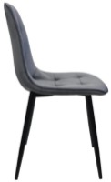Scaun Deco M-01-3 HLR-23 Grey Velvet imaginea #3 — magazin online Desire.md