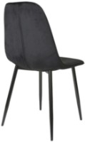 Scaun Deco M-01-3 HLR-66 Black Velvet imaginea #2 — magazin online Desire.md