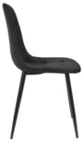 Scaun Deco M-01-3 HLR-66 Black Velvet imaginea #3 — magazin online Desire.md