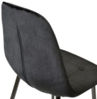 Scaun Deco M-01-3 HLR-66 Black Velvet imaginea #6 — magazin online Desire.md
