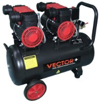 Компрессор Vector 1520Wx2 50L фото №2 — интернет-магазин Desire.md