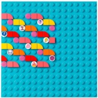 Breloc Lego Dots: Bag Tags Mega Pack - Messaging (41949)