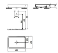 Lavoar Creavit Loop LP060-00CB00E imaginea #2 — magazin online Desire.md