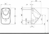 Писсуар Kolo Nova Pro (M36010000) фото №2 — интернет-магазин Desire.md