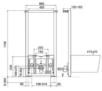 Инсталляции для биде VOLLE Master (131115) фото №2 — интернет-магазин Desire.md