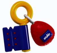 Погремушка Chicco Rainbow Key (69303.20)