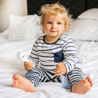 Pieptene pentru copii BabyOno White (0570/03) imaginea #2 — magazin online Desire.md