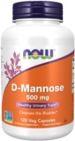Пищевая добавка NOW D-Mannose 500mg 120cap фото №1 — интернет-магазин Desire.md