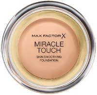 Fond de ten pentru față Max Factor Miracle Touch 45 Warm Almond imaginea #1 — magazin online Desire.md